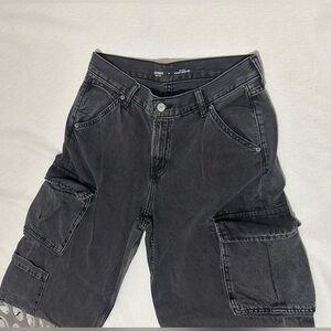 Old Navy Dark Gray Wide Leg Pants